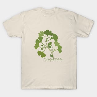 Branch of Ginkgo biloba T-Shirt